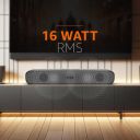 amazon basics X12 16W Bluetooth Soundbar with 1200 mAh Battery...