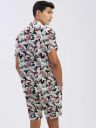 Amazon Brand - Anarva Mens Camouflage Printed Co-ord Set | Half Sleeve Shirt and Shorts Set...