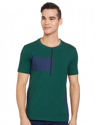 Amazon Brand - Arthur Harvey Men's Regular Fit Polo (AH T-Shirts 10_Post Green, Shape 2XL)