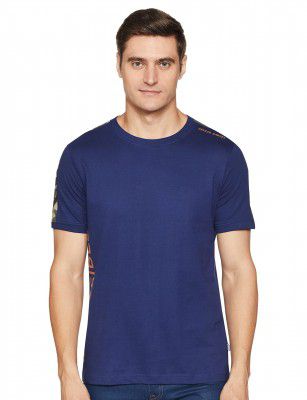 Amazon Brand - Arthur Harvey Men's Solid Regular Fit T-Shirt