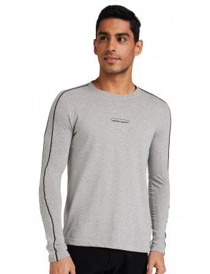Amazon Brand - Arthur Harvey Men's Solid Regular Fit T-Shirt