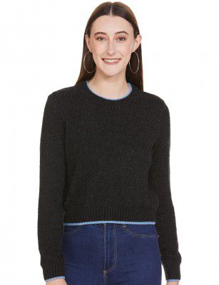 Amazon Brand - Eden & Ivy Viscose Blend Women Round Neck Sweatshirt
