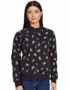 Amazon Brand - Eden & Ivy Women's Cotton Blend High Neck Full Zipper Regular Fit Sweatshirt...