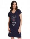 Amazon Brand - Eden & Ivy Women's Cotton Knee Length Casual Loose Nightgown...