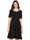 Amazon Brand - Eden & Ivy Women's Crepe Skater One Piece Knee-Length Dress...