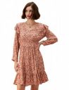 Amazon Brand - Eden & Ivy Women's Crinkled Rayon Fit and Flare One Piece Knee-Length Dress (Available in Plus Sizes)...