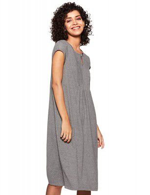 Amazon Brand - Eden & Ivy Womens Cotton Below Knee Regular Nightgown