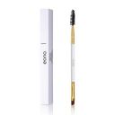 Amazon Brand - Eono Duo Eyebrow Brush Eyebrow Spoolie Professional Angled Make Up Brush,Perfect for Lining,Shaping Brows and Eyes,for Brows or Lashes...