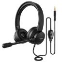 Amazon Brand – Eono Office Headphones with Mic ...