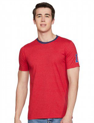 Amazon Brand - House & Shields Men Regular T-Shirt