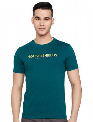 Amazon Brand - House & Shields Men Regular T-Shirt