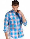 Amazon Brand - House & Shields Men's Checkered Regular Fit Casual Shirt...