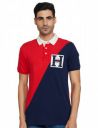 Amazon Brand - House & Shields men's regular fit Polo Shirt (HSK-48-S21-A_ESTATE RED + Irish Navy M)...