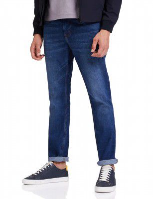 Amazon Brand - House & Shields Men's Slim Fit Stretch Jeans