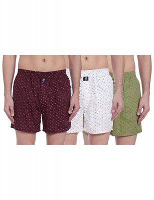 Amazon Brand - House & Shields Mens Cotton Boxers (Pack of 3)