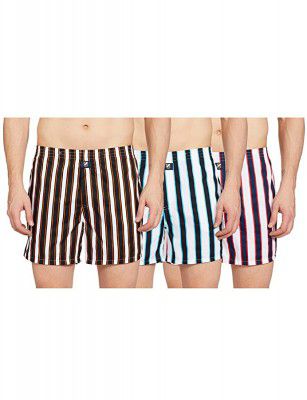 Amazon Brand - House & Shields Mens Mens Regular Printed Boxers Shorts