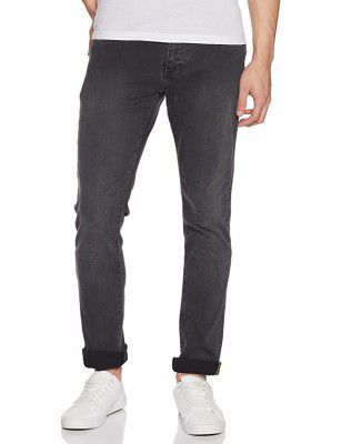 Amazon Brand - House & Shields Mens Stretch Relaxed Jeans