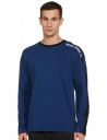 Amazon Brand - Inkast Denim Co. Men's Color Block Relaxed T-Shirt (IN-A22-TS-14_Relic Blue,Black L)...