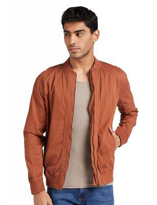 Amazon Brand - Inkast Denim Co. Mens Cotton Baseball Collar Jacket