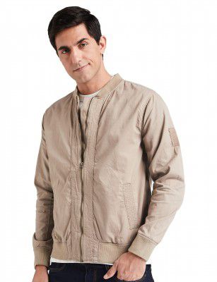 Amazon Brand - Inkast Denim Co. Mens Cotton Baseball Collar Jacket