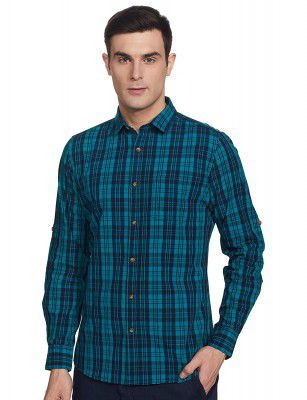 Amazon Brand - Inkast Denim Co. Men's Regular fit Casual Shirt