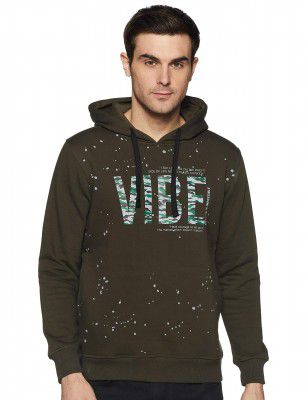 Amazon Brand - INKAST Men Cotton Hooded Sweatshirt
