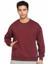 Amazon Brand - INKAST Men Crew Neck Cotton Oversized Fit Sweatshirt...