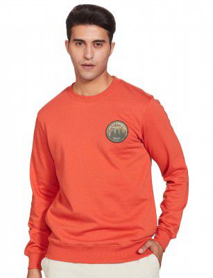 Amazon Brand - INKAST Men's Cotton Blend Crew Neck Sweatshirt
