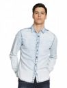 Amazon Brand - INKAST Men's Slim Fit Denim Shirt...