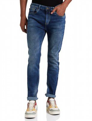 Amazon Brand - INKAST Men's Slim Tapered Stretch Jeans