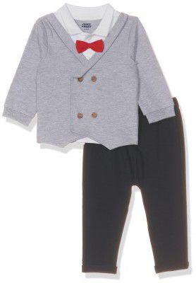 Amazon Brand - Jam & Honey Baby-Boys Cotton Clothing Set