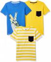 Amazon Brand - Jam & Honey Boys 100% Cotton Printed Half Sleeves T-Shirt | Age 2-12 Years (Pack of 3)...