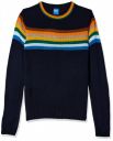 Amazon Brand - Jam & Honey Boy's Acrylic Round Neck Casual Sweater...