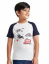 Amazon Brand - Jam & Honey Boy's Regular Fit Half Sleeves T-Shirt (Pack of 3)...