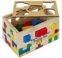 Amazon Brand - Jam & Honey Build an Animal Posting Building Blocks,Multicolor...