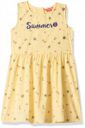 Amazon Brand - Jam & Honey Girls 100% Cotton Printed Regular Fit Sleeveless Dress...