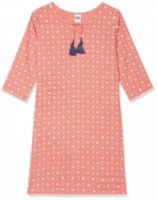 Amazon Brand - Jam & Honey Girls Short Kurti