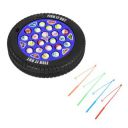 Amazon Brand - Jam & Honey Musical Board Fish Game with Rotating Pond | 21 Pieces | Birthday Return Gifts for Kids...