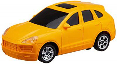 Amazon Brand - Jam & Honey Muv Remote Control Car (Yellow, Rechargeable), 8 Year +