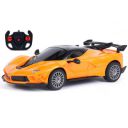 Amazon Brand - Jam & Honey Remote Control Car for Kids | High-Speed RC Car with Rechargeable Lithium Battery | Type-C Charging | LED Headlights | Orange...