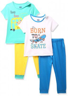 Amazon Brand - Jam & Honey baby-boys Overalls