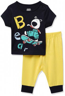 Amazon Brand - Jam & Honey baby-boys Overalls