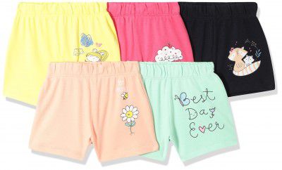 Amazon Brand - Jam & Honey Baby-Girls Casual Shorts