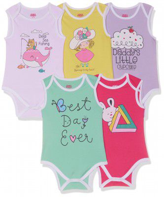 Amazon Brand - Jam & Honey baby-girls Romper Suits