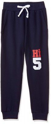 Amazon Brand - Jam & Honey Boys Regular Jogger (JHSS20BJOG704_Black2_7 8 Years)