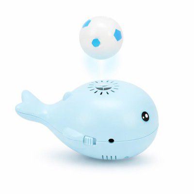Amazon Brand - Jam & Honey Floating Balls Little Whale Toy, Electric Air Blowing Floating Ball Toys