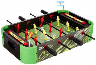 Amazon Brand - Jam & Honey Foosball (Medium) | Table Soccer Game Board for Adults/Kids - Indoor Sport Multicolor