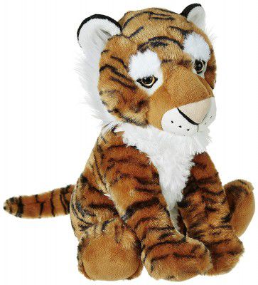 Amazon Brand - Jam & Honey Jam & Honey Tiger Wild Onez Animal Soft Toy (12 Inches, Yellow)