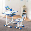 Amazon Brand - Jam & Honey Kids Functional Desk and Chair Set | Age 3+ Years (Blue) | Iron & Wood...