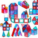 Amazon Brand - Jam & Honey Magna Tiles Building Blocks for Kids| 28 Pieces...